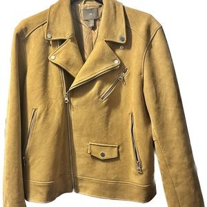 H&M Faux Suede Moto Jacket